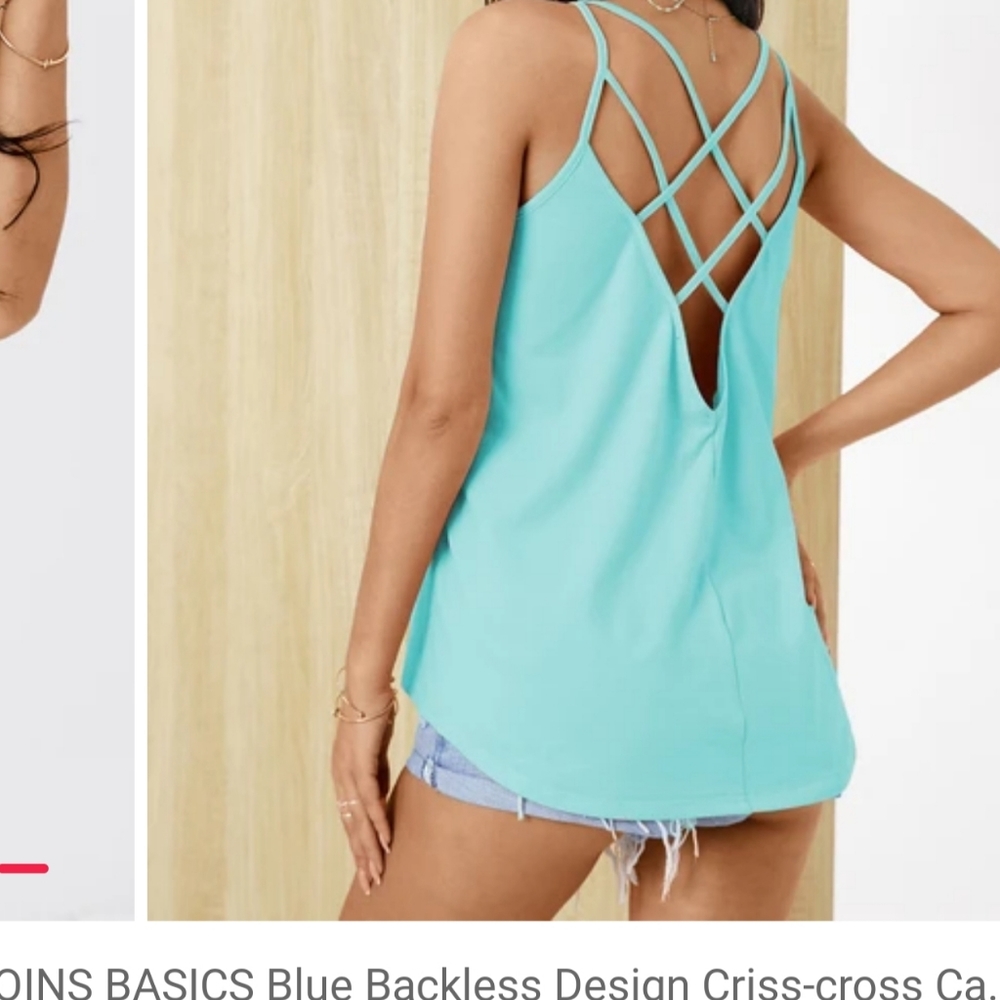 Crisscross Back Tank - NWT
